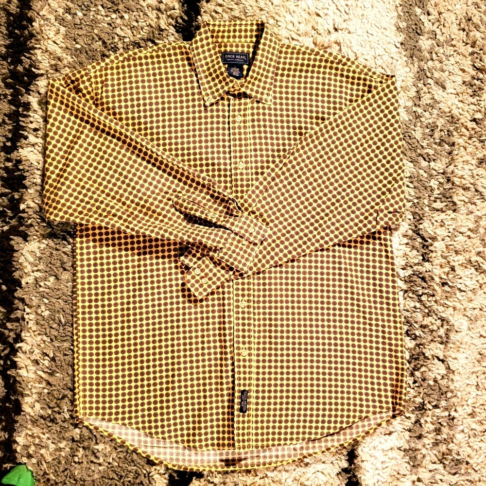 Duck head button up dress shirt